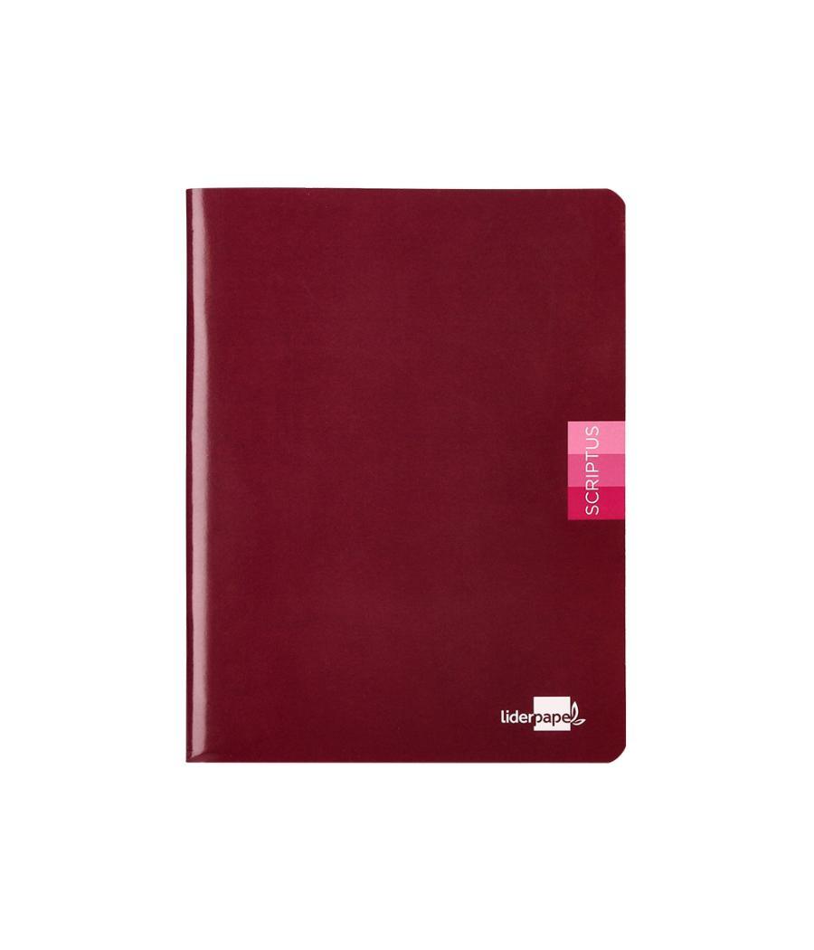 Libreta liderpapel scriptus a5 plus 48 hojas 90g/m2 rayado montessori 3,5mm con margen colores surtidos