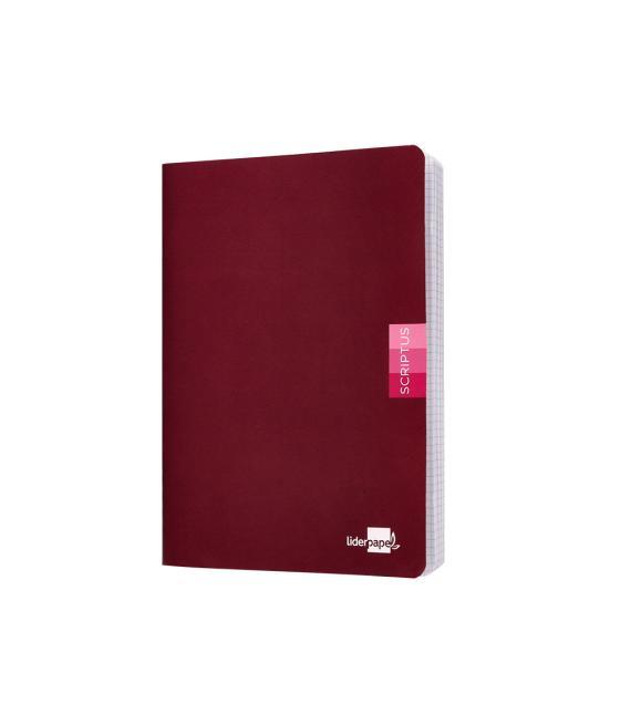 Libreta liderpapel scriptus a5 plus 48 hojas 90g/m2 rayado montessori 3,5mm con margen colores surtidos