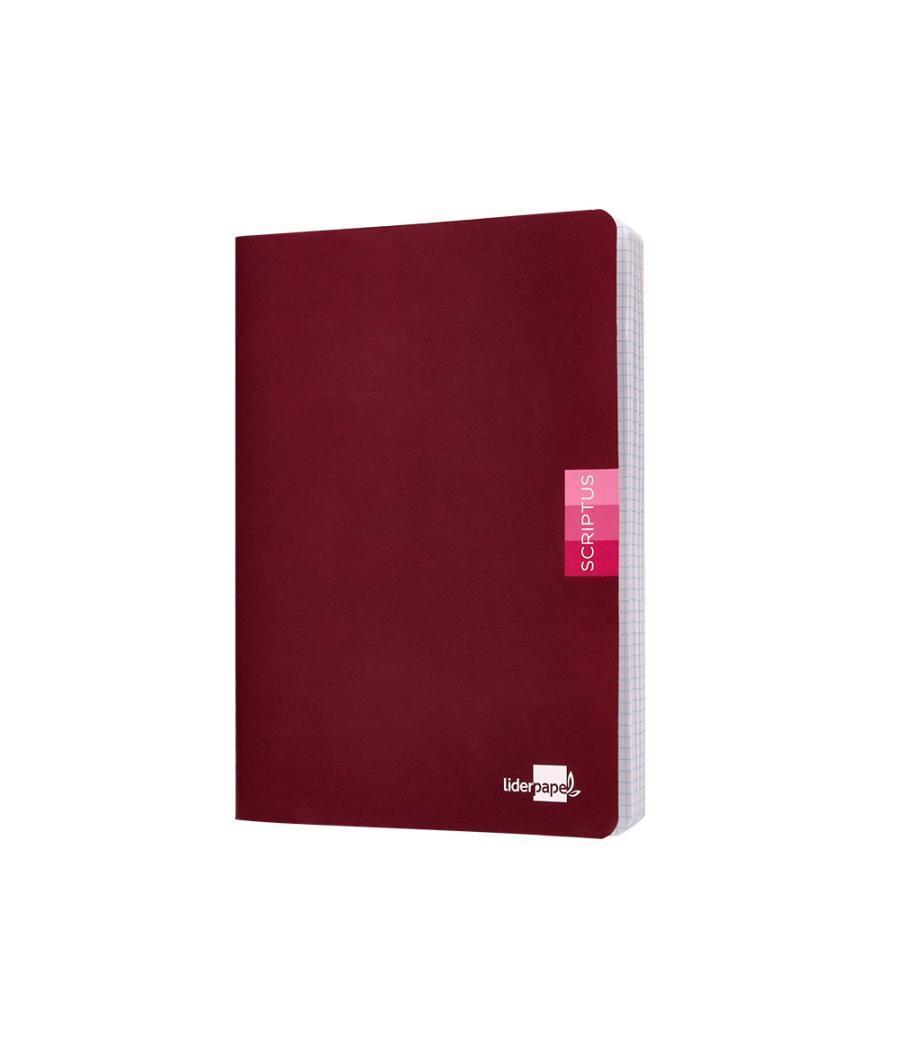 Libreta liderpapel scriptus a5 plus 48 hojas 90g/m2 rayado montessori 3,5mm con margen colores surtidos
