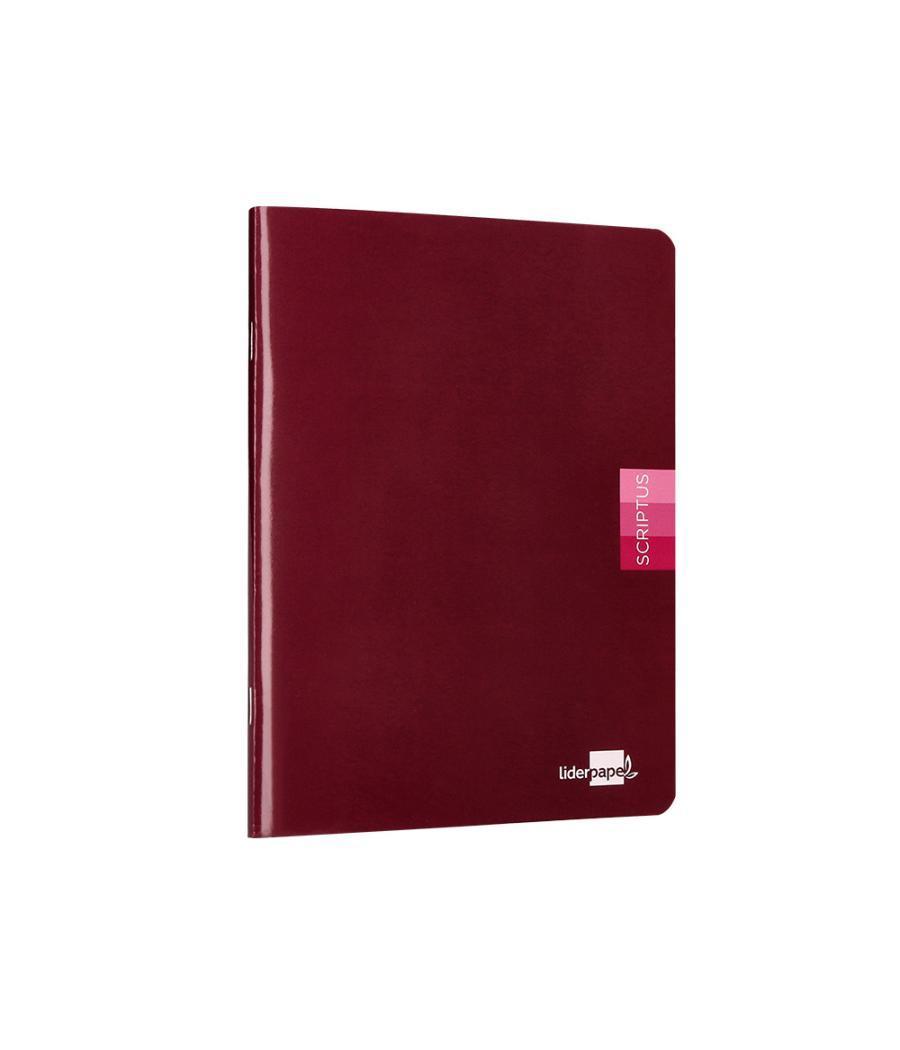 Libreta liderpapel scriptus a5 plus 48 hojas 90g/m2 rayado montessori 3,5mm con margen colores surtidos