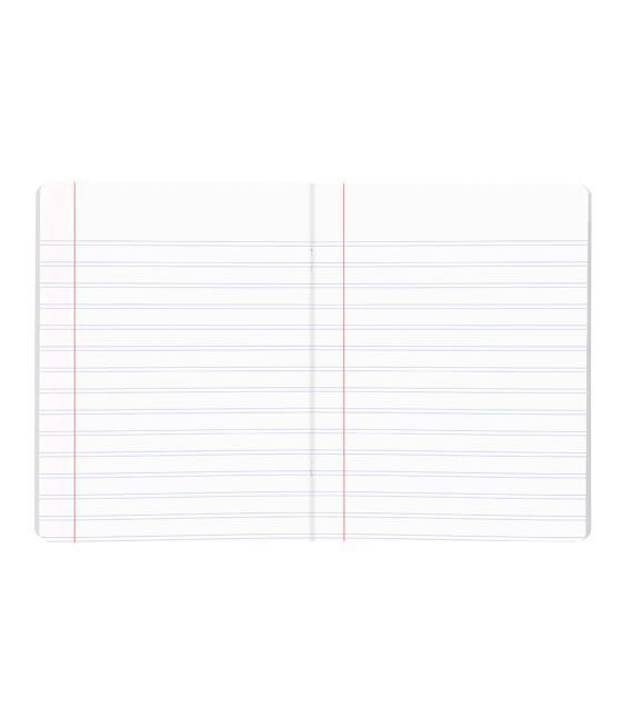 Libreta liderpapel scriptus a5 plus 48 hojas 90g/m2 rayado montessori 3,5mm con margen colores surtidos