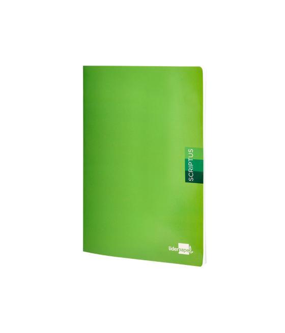 Libreta liderpapel scriptus a4 48 hojas 90g/m2 rayado montessori 5mm con margen colores surtidos