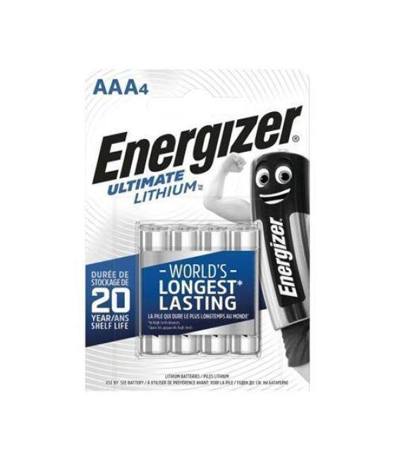 Energizer ultimate lithium pila litio aaa l92 fr03 1,5v - blister 4