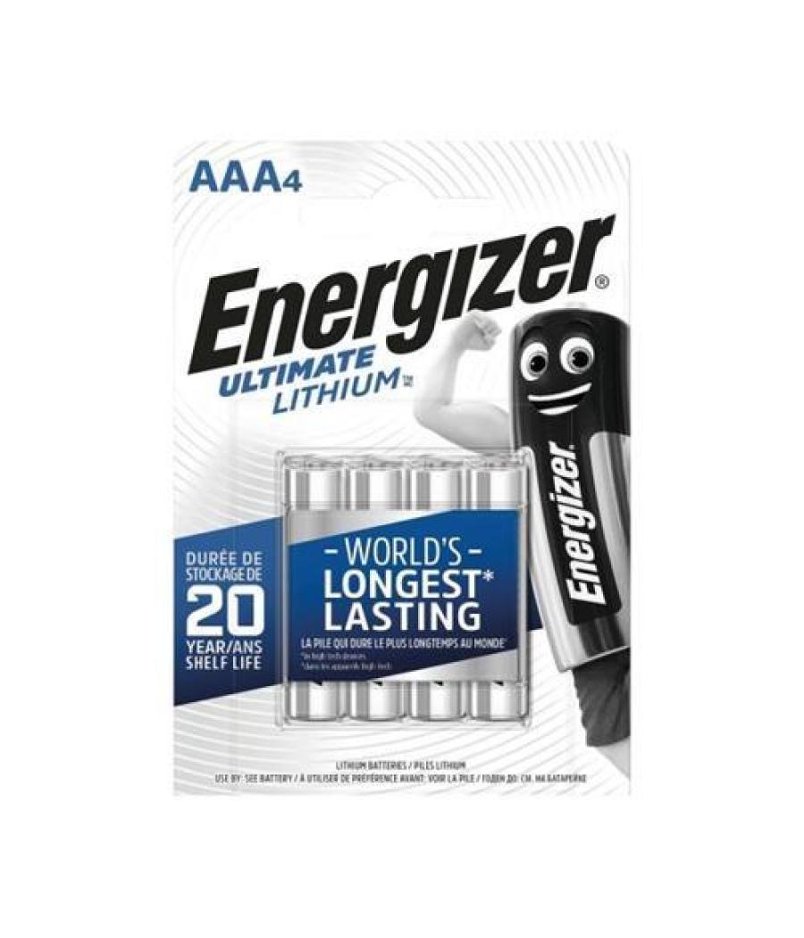 Energizer ultimate lithium pila litio aaa l92 fr03 1,5v - blister 4