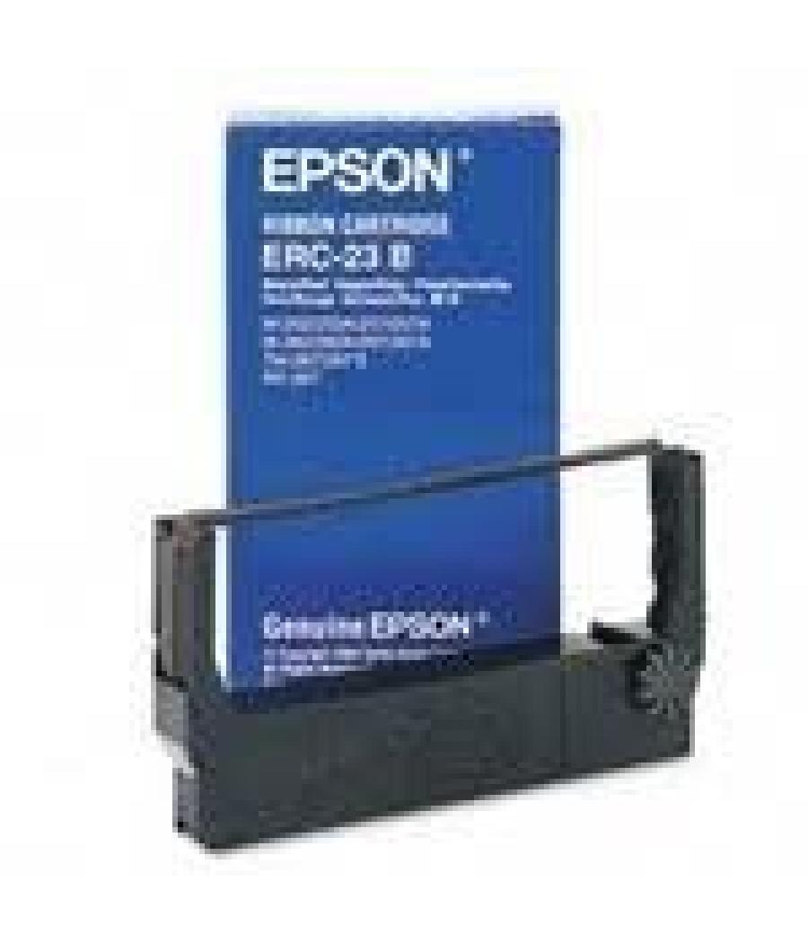 Epson cinta registradora negro m-250/250a/255/ 255a/260/260a/264/265/265a/280/280a/280av - erc-23b (s015214)