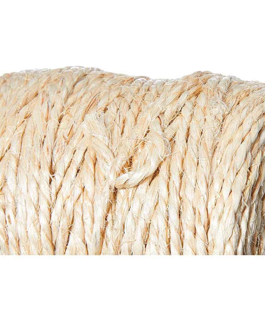 Cuerda sisal 3 cabos liderpapel rollo 1/2 kg