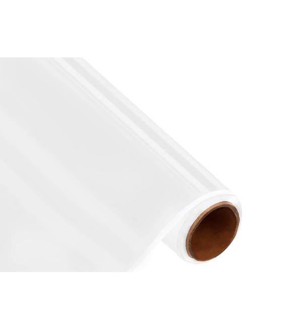 Rollo adhesivo liderpapel unicolor blanco brillo rollo de 0,45 x 20 mt