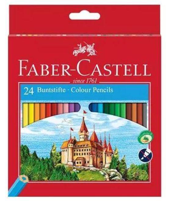 Faber castell lápices de colores classic estuche de 24 c/surtidos