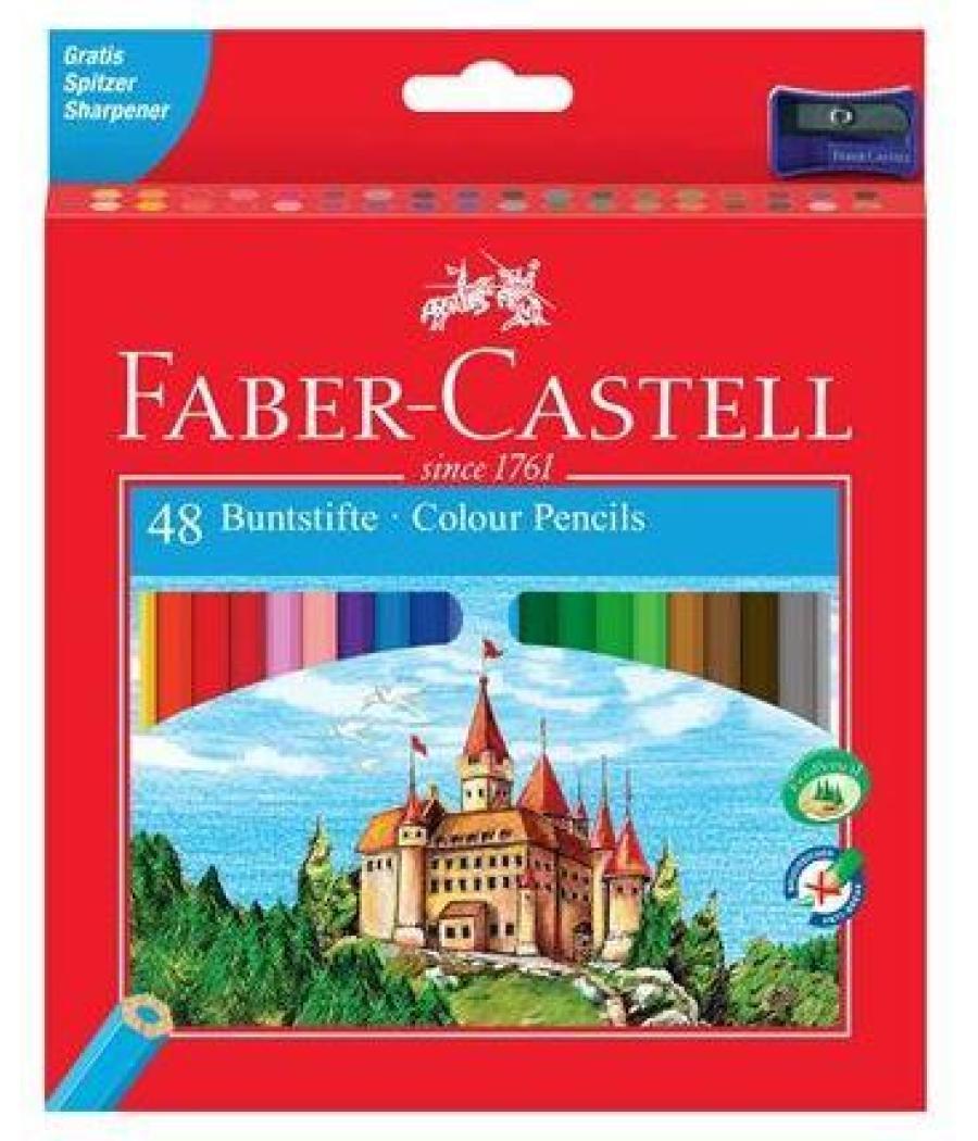 Faber castell lápices de colores classic estuche de 48 c/surtidos