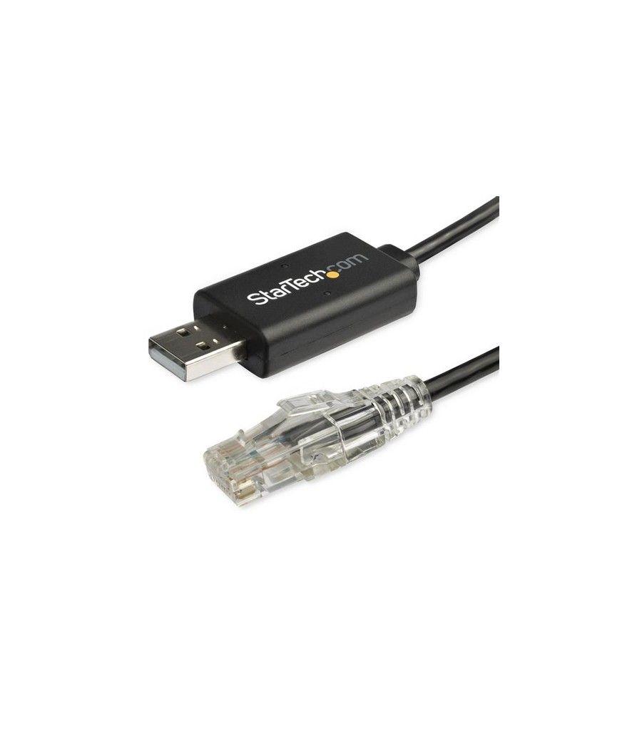 StarTech.com Cable de 1,8m Rollover para Consola Cisco - USB a RJ45 - Imagen 1