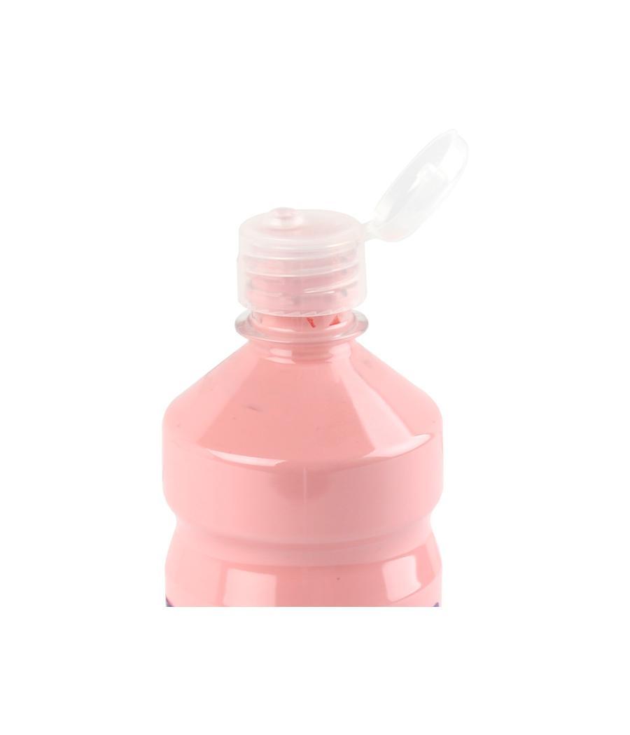 Tempera líquida liderpapel escolar 500 ml rosa