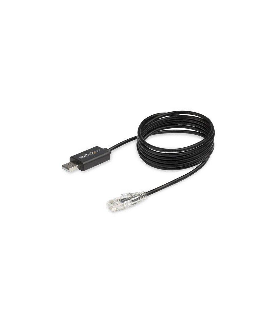StarTech.com Cable de 1,8m Rollover para Consola Cisco - USB a RJ45 - Imagen 2