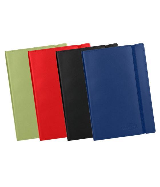 Libreta liderpapel simil piel a6 120 hojas 70g/m2 liso colores surtidos