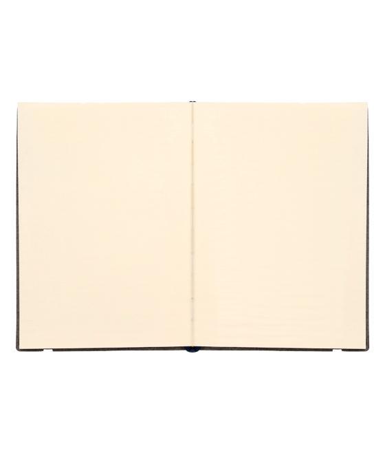 Libreta liderpapel simil piel a6 120 hojas 70g/m2 liso colores surtidos