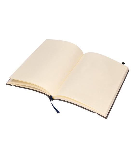 Libreta liderpapel simil piel a6 120 hojas 70g/m2 liso colores surtidos