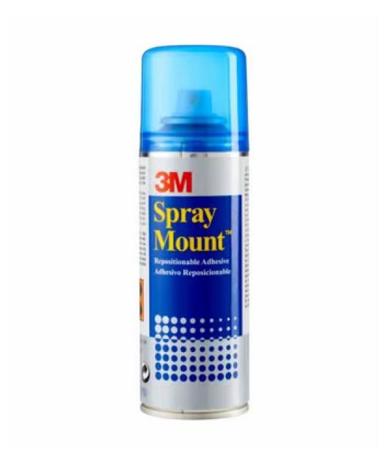 Pegamento 3m spray mount adhesivo reposicionable por tiempo limitado bote de 200 ml