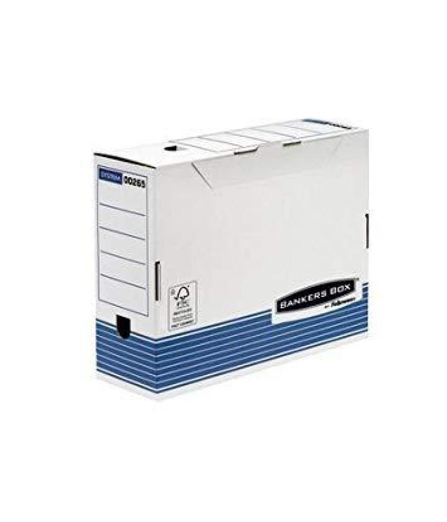 Fellowes caja de archivo definitivo a4 100mm azul