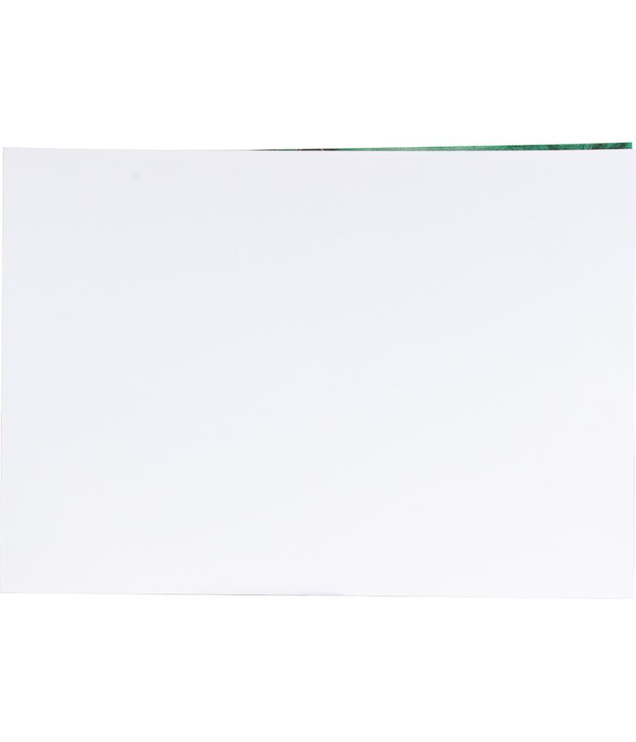 Bloc dibujo liderpapel artístico encolado 594x420mm 24+6 hojas 120g/m2 sin recuadro