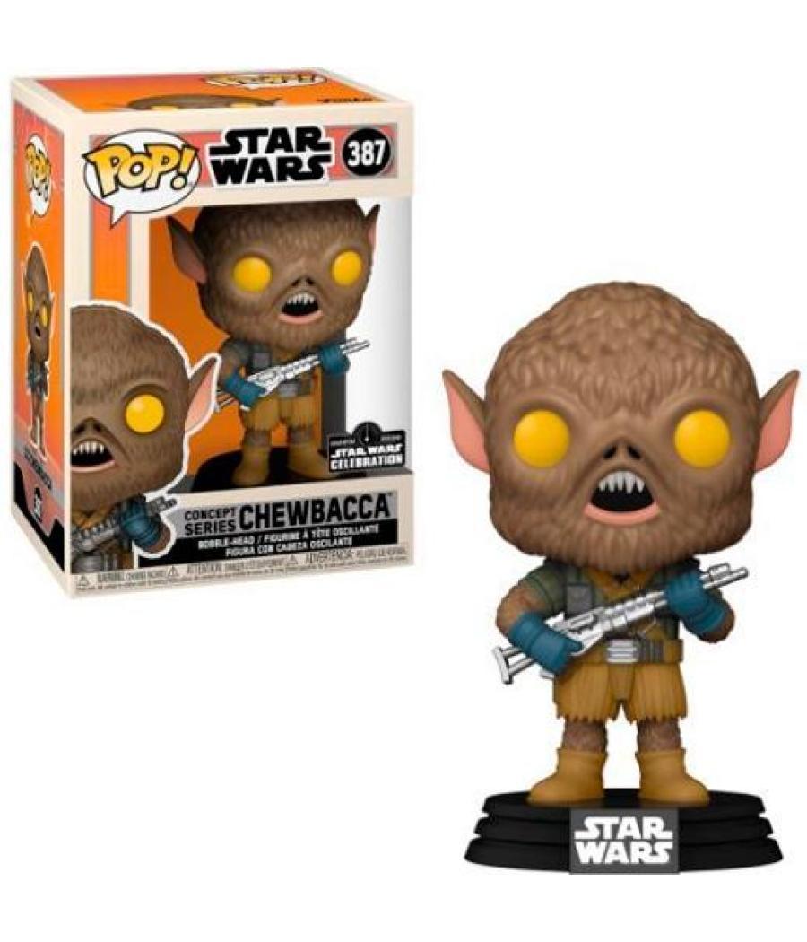 Funko pop star wars concept chewbacca series exclusive nº 387 -caja original-