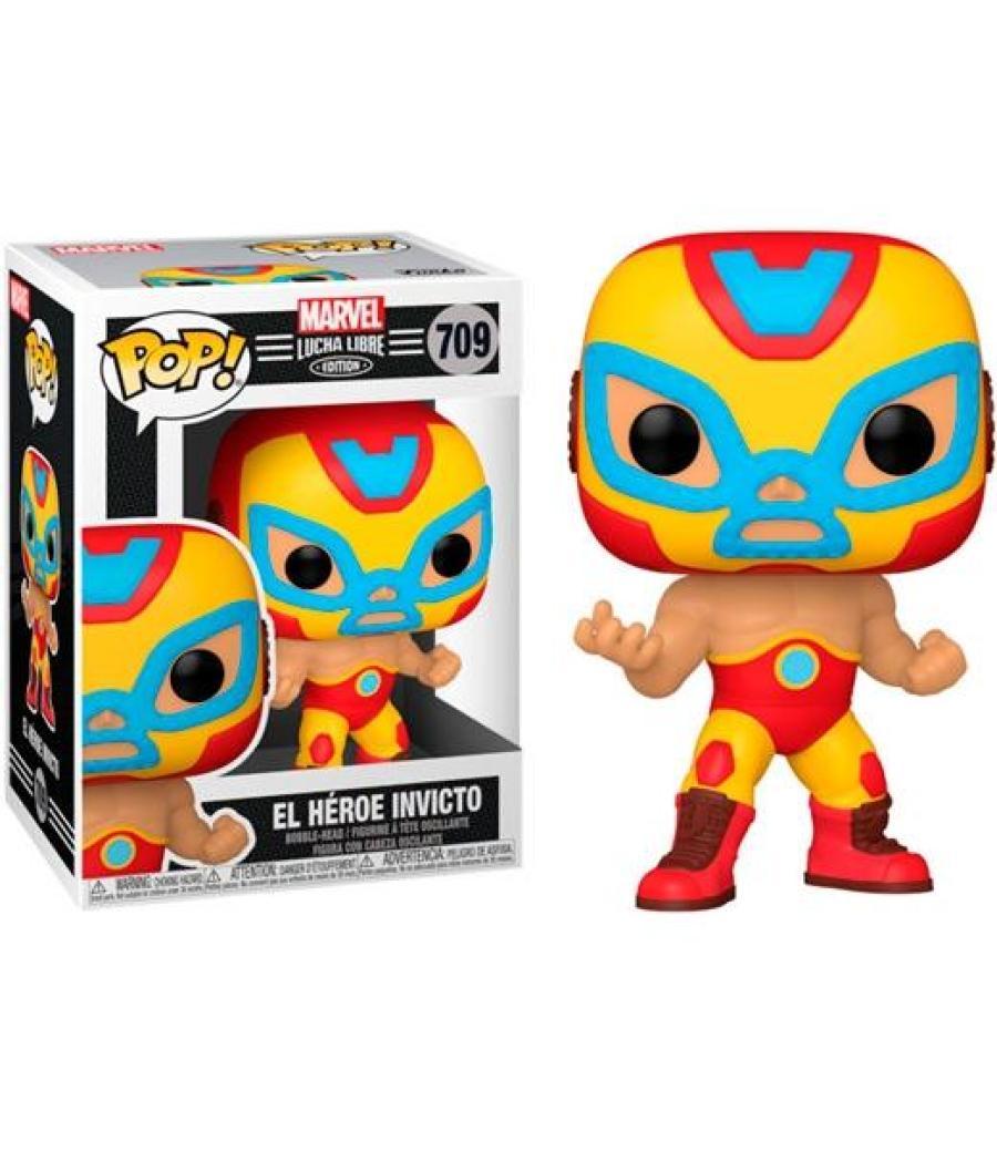 Funko pop marvel luchadores iron man nº709 -caja original-