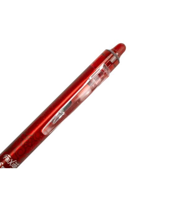 Bolígrafo pilot frixion clicker borrable 0,7 mm color rojo