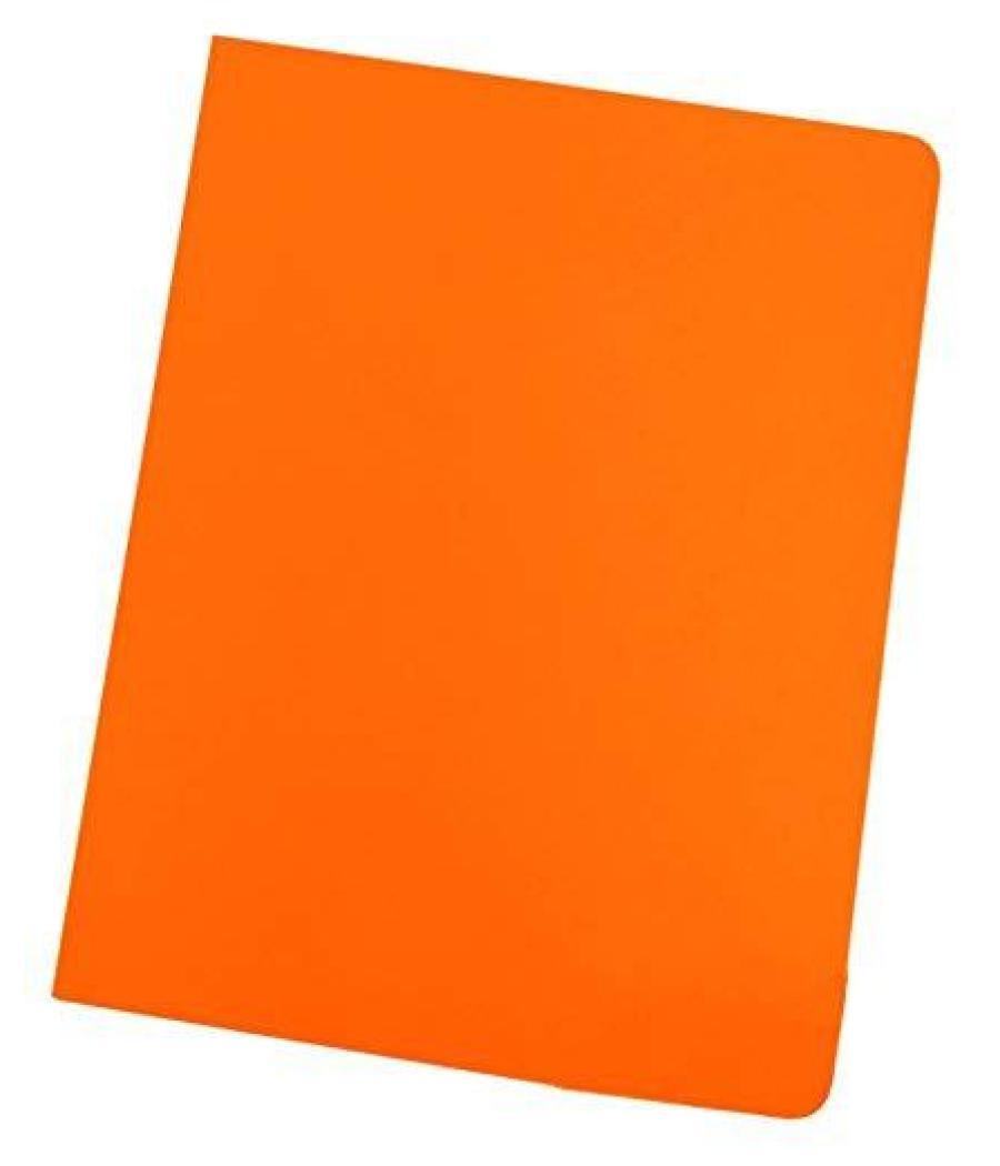 Gio subcarpeta simple cartulina naranja intenso folio 250gr -50u-