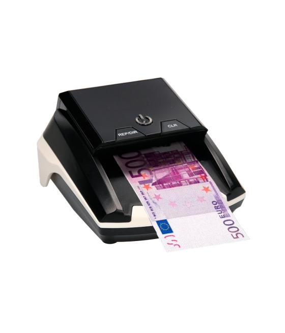 Detector y contador q-connect de billetes falsos con cargador electrico puerto usb actualizacion de divisas