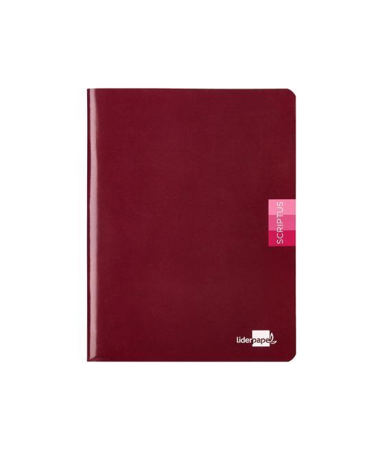 Libreta liderpapel scriptus a5 plus 48 hoj.90g/m2 cuadro 4mm con margen