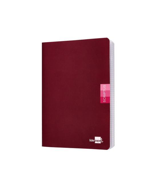 Libreta liderpapel scriptus a5 plus 48 hoj.90g/m2 cuadro 4mm con margen