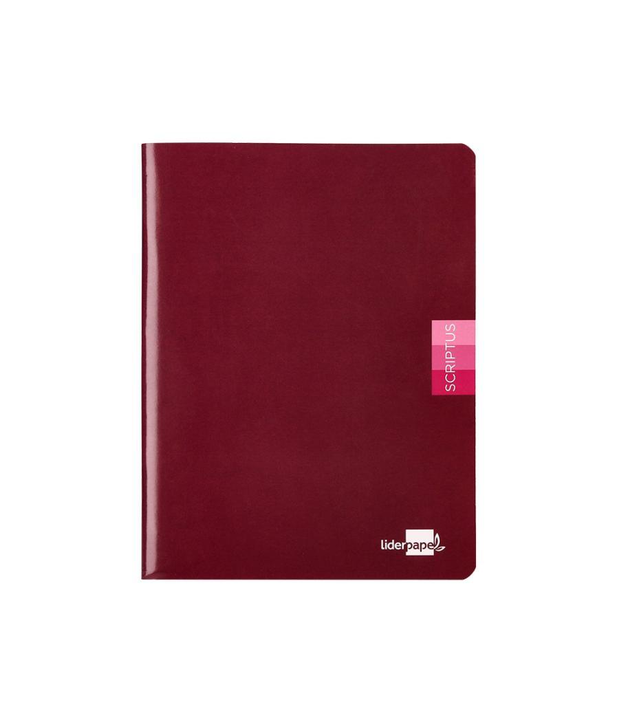 Libreta liderpapel scriptus a5 plus 48 hoj. 90g/m2 cuadro 3mmcon margen