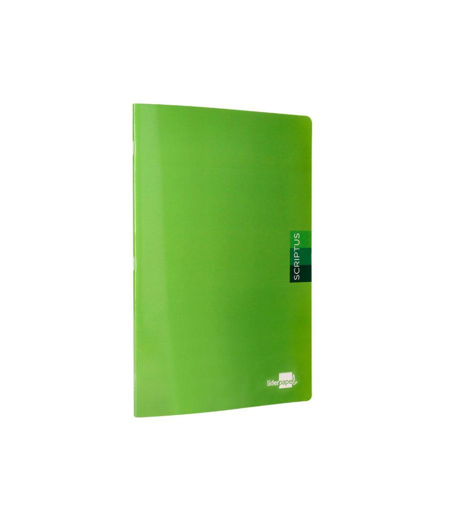 Libreta liderpapel scriptus a4 48 hojas 90g/m2 cuadro 8mm conmargen