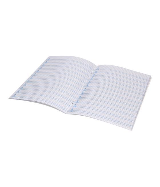 Libreta liderpapel pautaguia tapa cartóncillo 32 hojas din a5 70 g cuadriculado pautado 5 mm