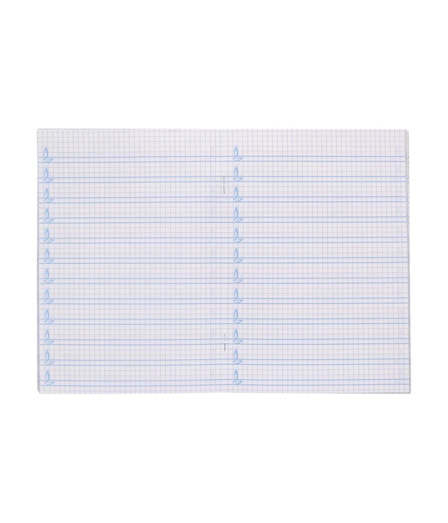 Libreta liderpapel pautaguia tapa cartóncillo 32 hojas din a5 70 g cuadriculado pautado 4 mm