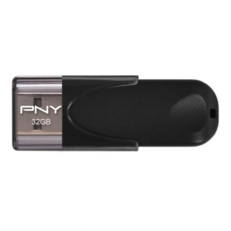 Pny - pendrive 32gb attache usb 2.0 - color negro - Imagen 1