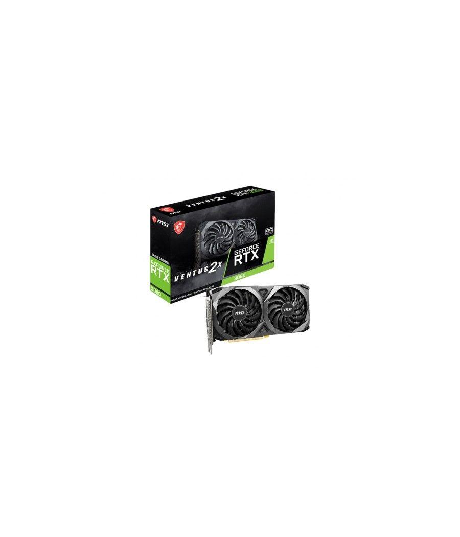 MSI GeForce RTX 3060 VENTUS 2X 12G OC NVIDIA 12 GB GDDR6 - Imagen 1