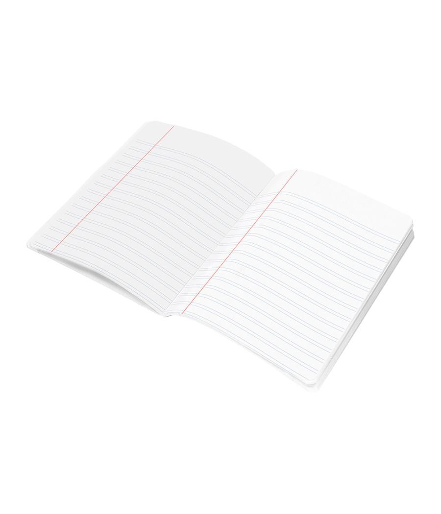 Libreta liderpapel scriptus a5 plus 48 hojas 90g/m2 pauta 4ª3.5 mm. con margen