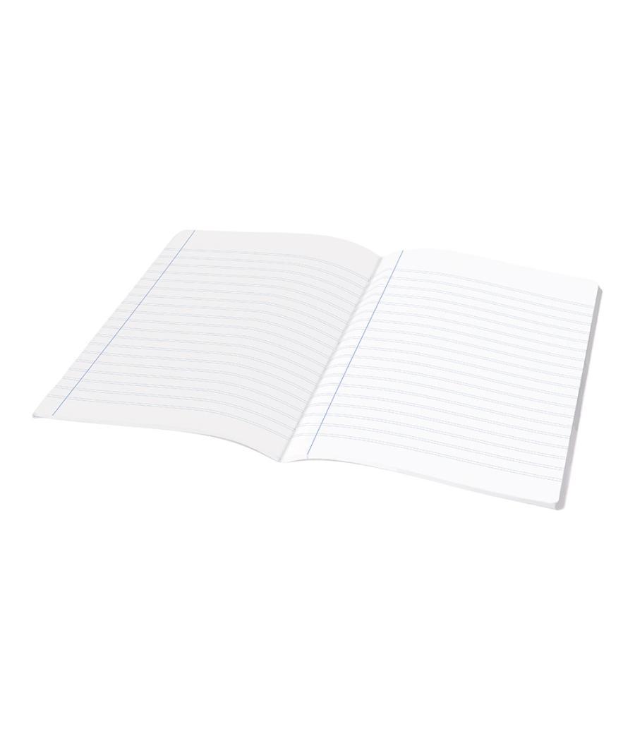 Libreta liderpapel scriptus a4 48 hojas 90g/m2 pauta 5ª 2.5mm con margen