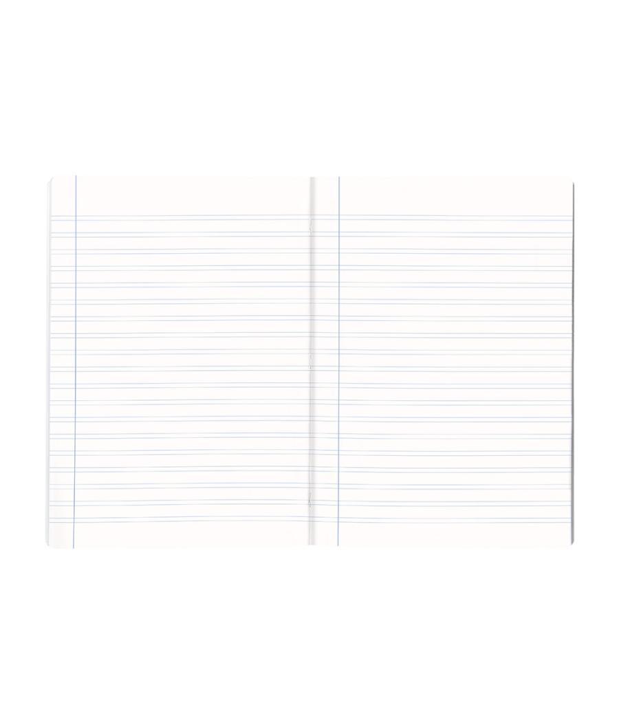 Libreta liderpapel scriptus a4 48 hojas 90g/m2 pauta 4ª 3.5mm con margen