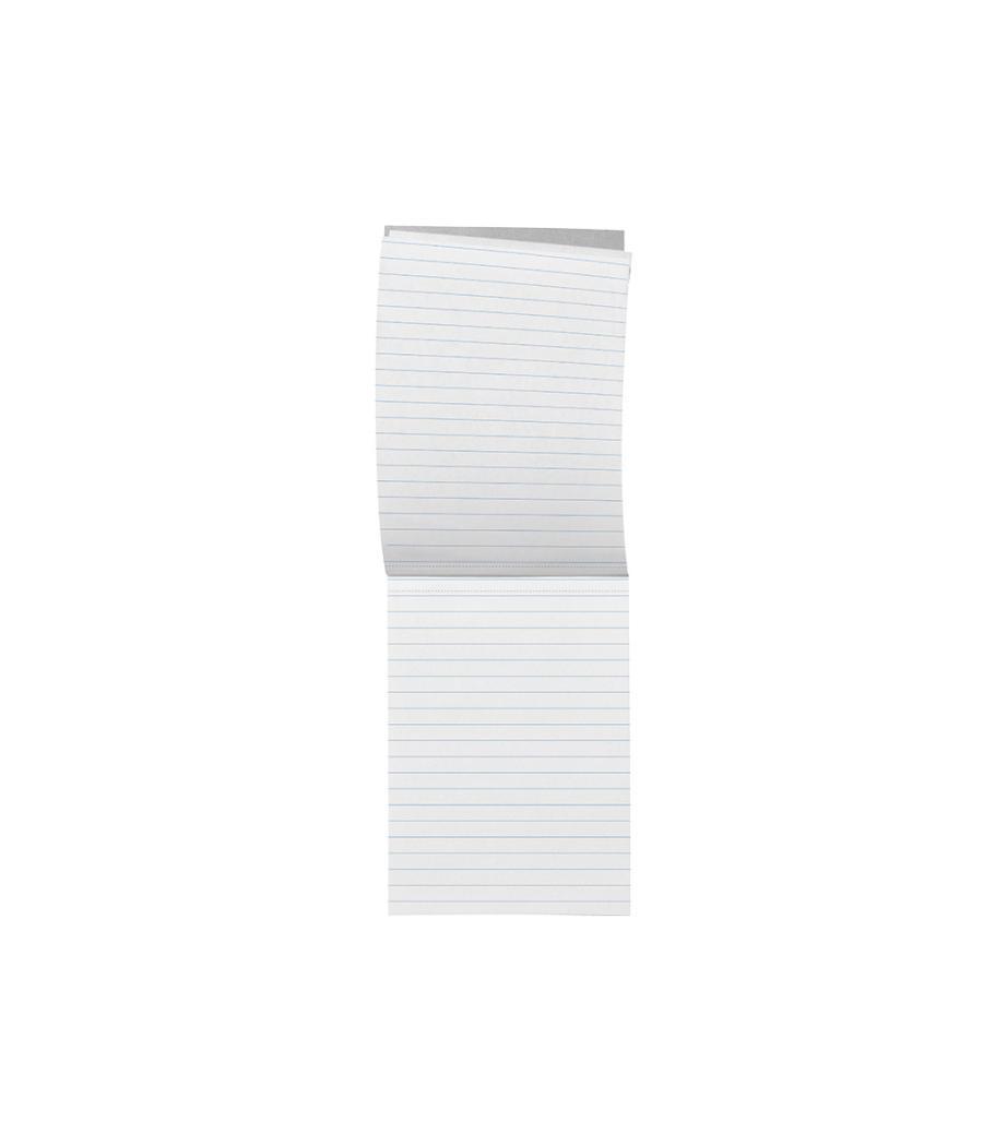 Bloc notas liderpapel horizontal a6 80 hojas 60g/m2 perforado