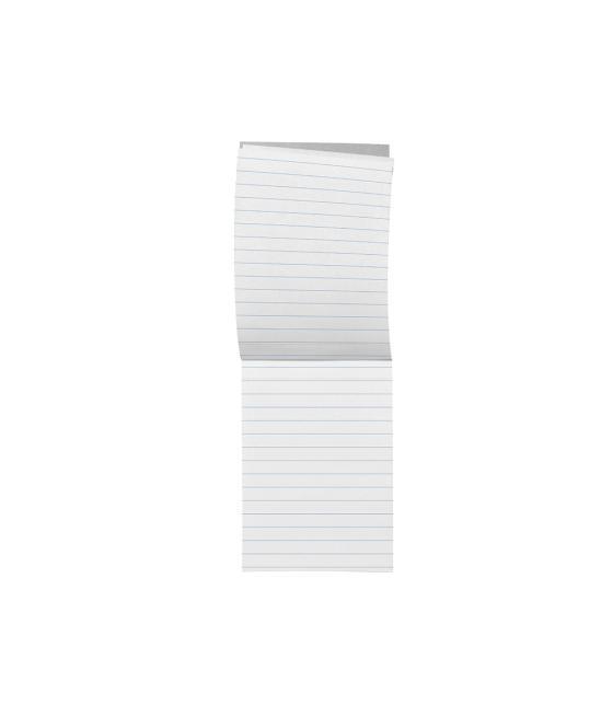 Bloc notas liderpapel horizontal a7 80 hojas 60g/m2 perforado