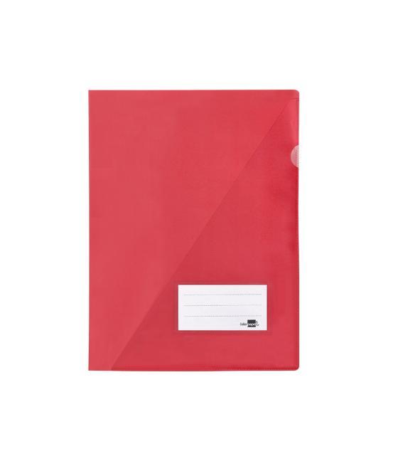 Carpeta liderpapel dossier a4 uñero roja