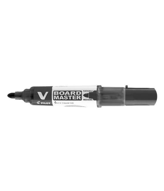 Rotulador pilot v board master para pizarra blanca negro tinta líquida trazo 2,3mm