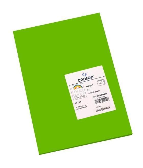 Iris cartulina 297x420mm 185gr verde billar -50u-