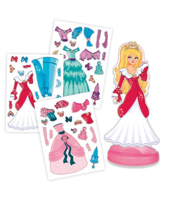 Juego diset magnetico vestidos de princesas