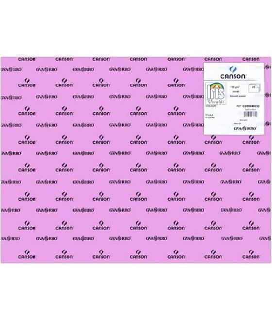 Iris cartulina 50x65cm 185gr lila -25u-