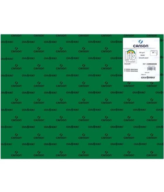 Iris cartulina 50x65cm 185gr verde amazonas -25u-