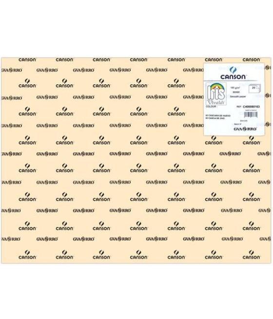 Iris cartulina 50x65cm 185gr cáscara de huevo -25u-