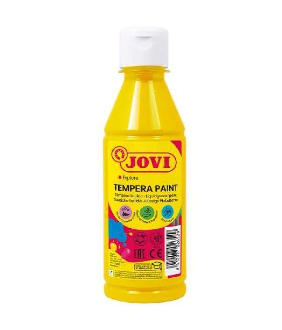 Jovi témpera líquida botella de 250ml amarillo