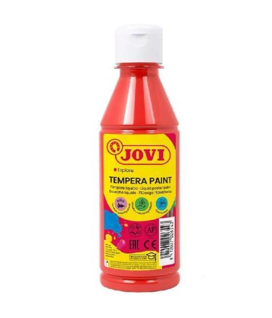 Jovi témpera líquida bermellón botella de 250ml