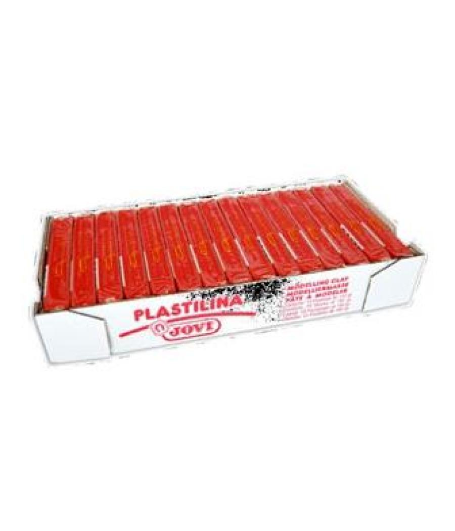 Jovi plastilina school caja 15 pastillas 150gr rojo